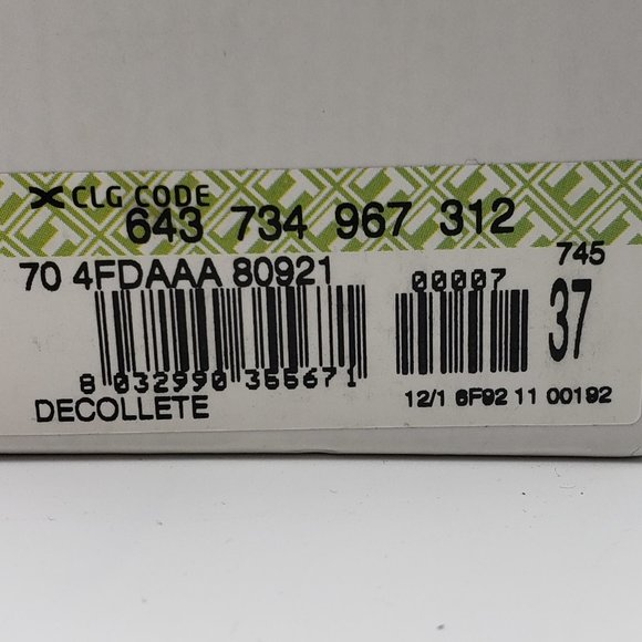 New - GF FERRE Red Patent Leather Heels SIZE 37 - Picture 8 of 8